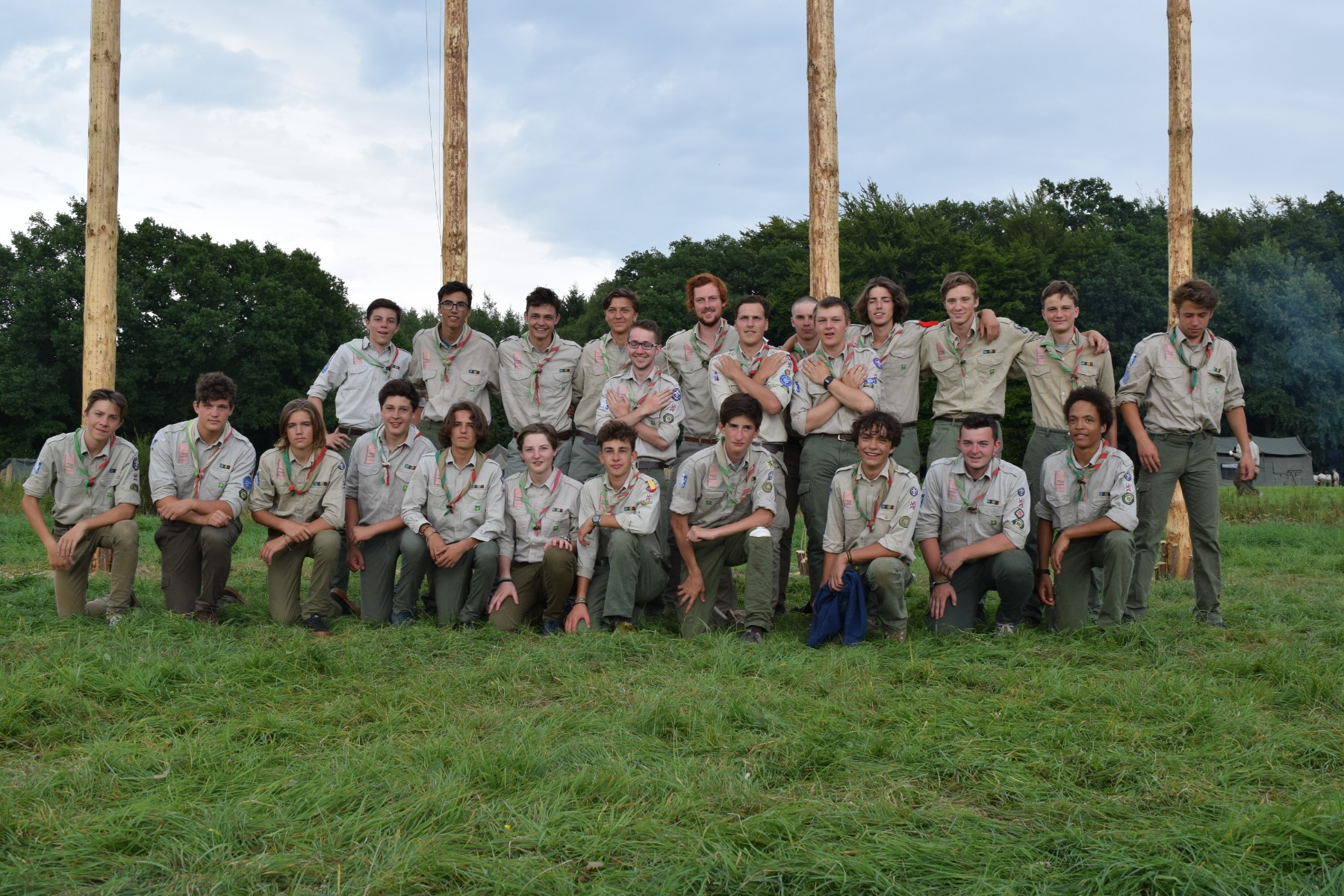 Sint-Martinus den XIIde - Kamp Nivezé Groepsfoto's